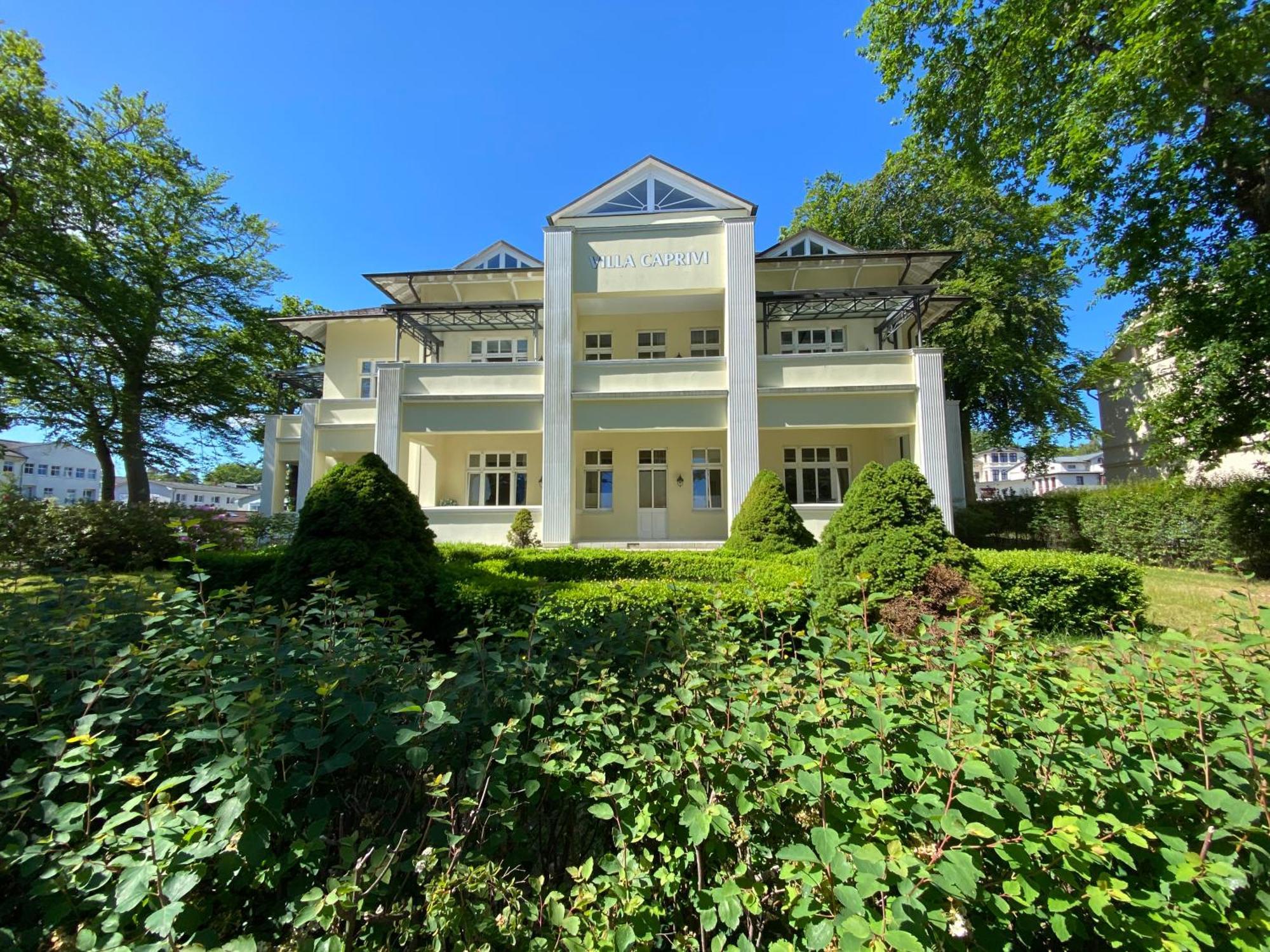 Villa Caprivi - Ferienwohnung 3 Ostseebad Heringsdorf Exterior foto